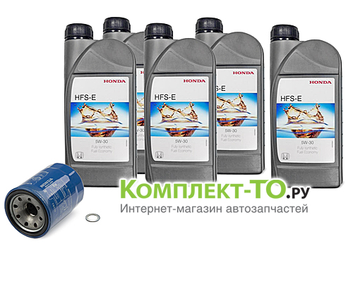 Комплект ТО-5 (75000 км) HONDA ACCORD 8 (2008-2012) 2.4 бензин 179 л.с. МКПП